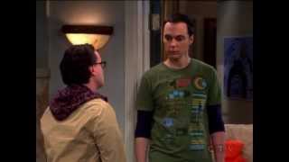 Amy, Sheldon, penny &amp; Leonard all have an argument about who lives where