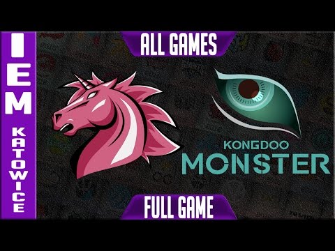Unicorns of Love vs Kongdoo Monster Highlights - IEM Katowice 2017 Day 1 - UOL vs KDM Highlights