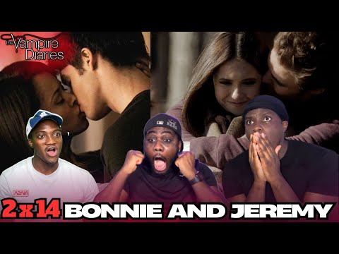 JEREMY AND BONNIE KISS?!! VAMPIRE DIARIES SEASON 2 EPISODE 14 REACTION