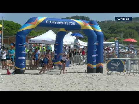 2023 European Rowing Coastal & Beach Sprint Champs - CJM1x S2 - Lucio Fugazzotto