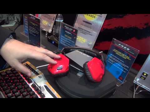 aNewDomaintv CES 2014 Mad Catz Booth