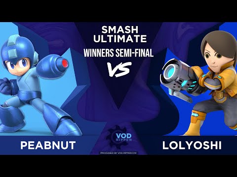 Peabnut (Mega Man) vs lolyoshi (Mii Gunner) - Winners Semi-Final - Hidden Nest #44