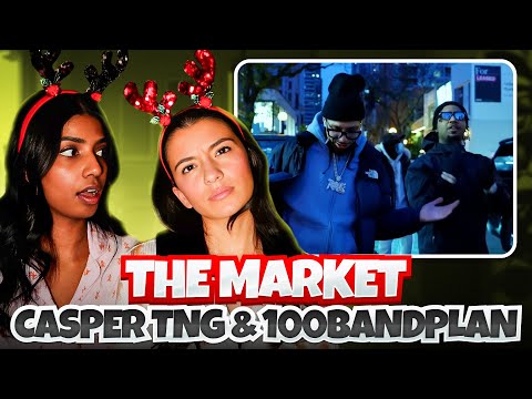 Canadian Girls React to Casper TNG & 100BandPlan “The Market” 😮 Toronto Is Trending #torontorap #rap