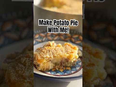 Make Gateau di Patate (Potato Pie) with Me!