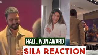 Halil Ibrahim Ceyhan Won Award !Sila Turkoglu Reaction