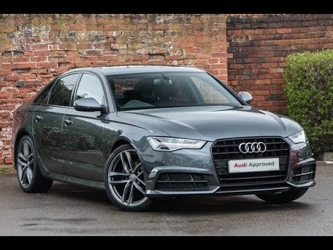 YF66OFC AUDI A6 TDI ULTRA  BLACK EDITION GREY 2016