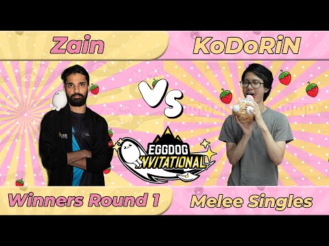 Zain (Marth) vs KoDoRiN (Marth) - Eggdog Invitational 2024 - Melee Singles: Winners R1