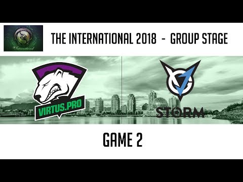 Virtus.pro vs VGj.Storm (Game 2) | The International 2018: Group Stage