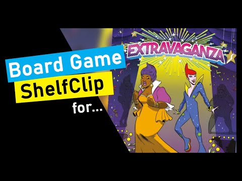 ShelfClips: Extravaganza (Short Board Game Preview)