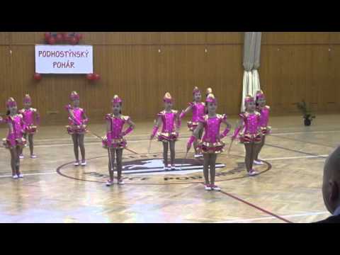 Mažoretky Babypanenky ml. Hranice - Podhostýnský pohár