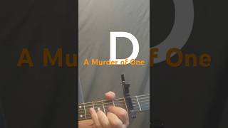 A Murder of One - Easy Guitar Lesson - Counting Crows cover