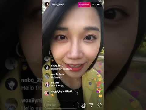 190502 정은지 인스타라이브