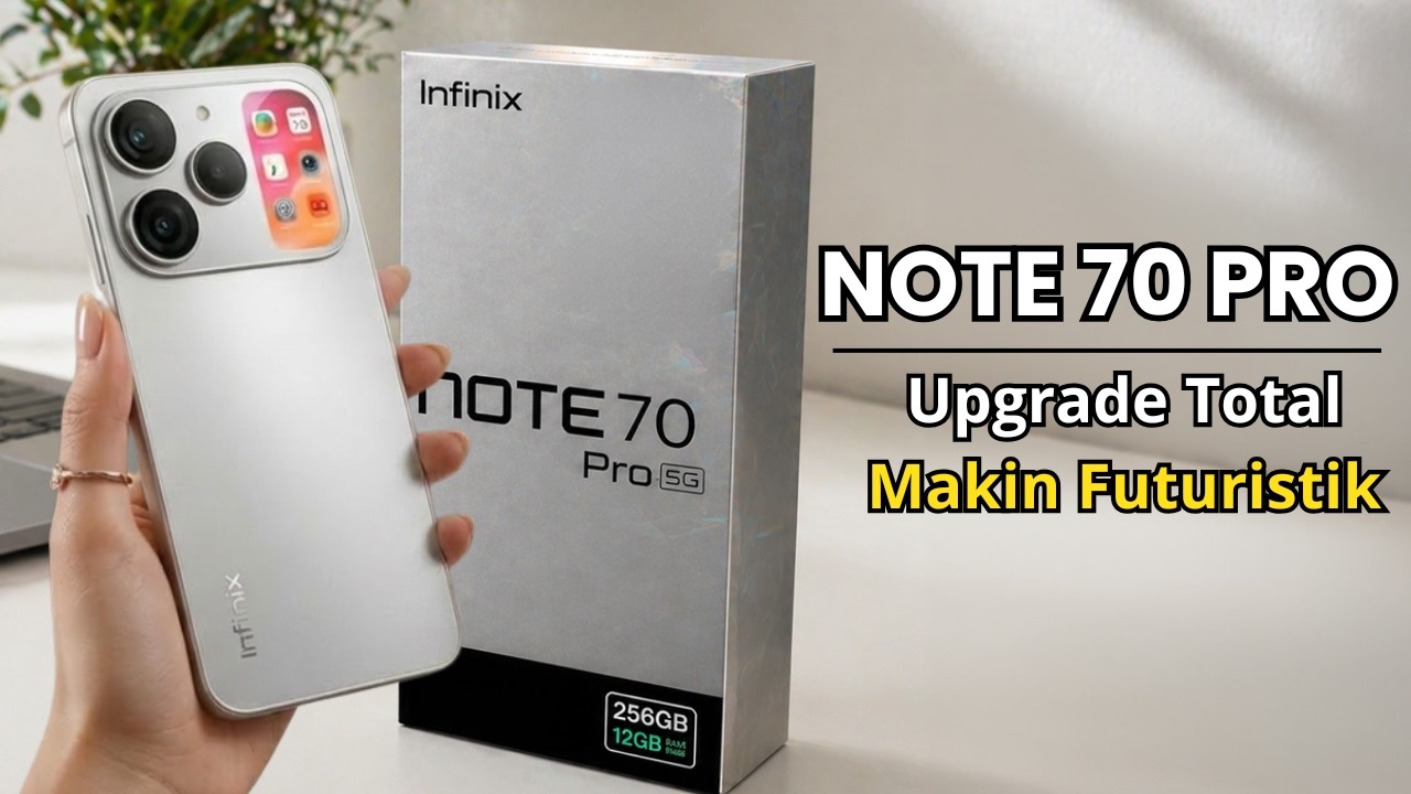 TANCAP GAS‼️INFINIX NOTE 70 PRO 5G - Chipset Snapdragon 4nm, Baterai 7000mAh, Kamera Flagship