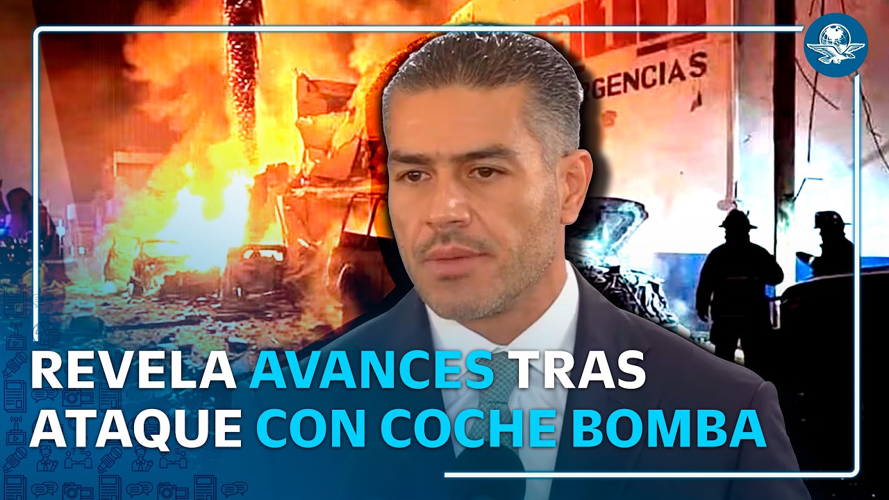 Utilizaron 200 kilos de explosivos en coche bomba en Zacatecas, revela Harfuch
