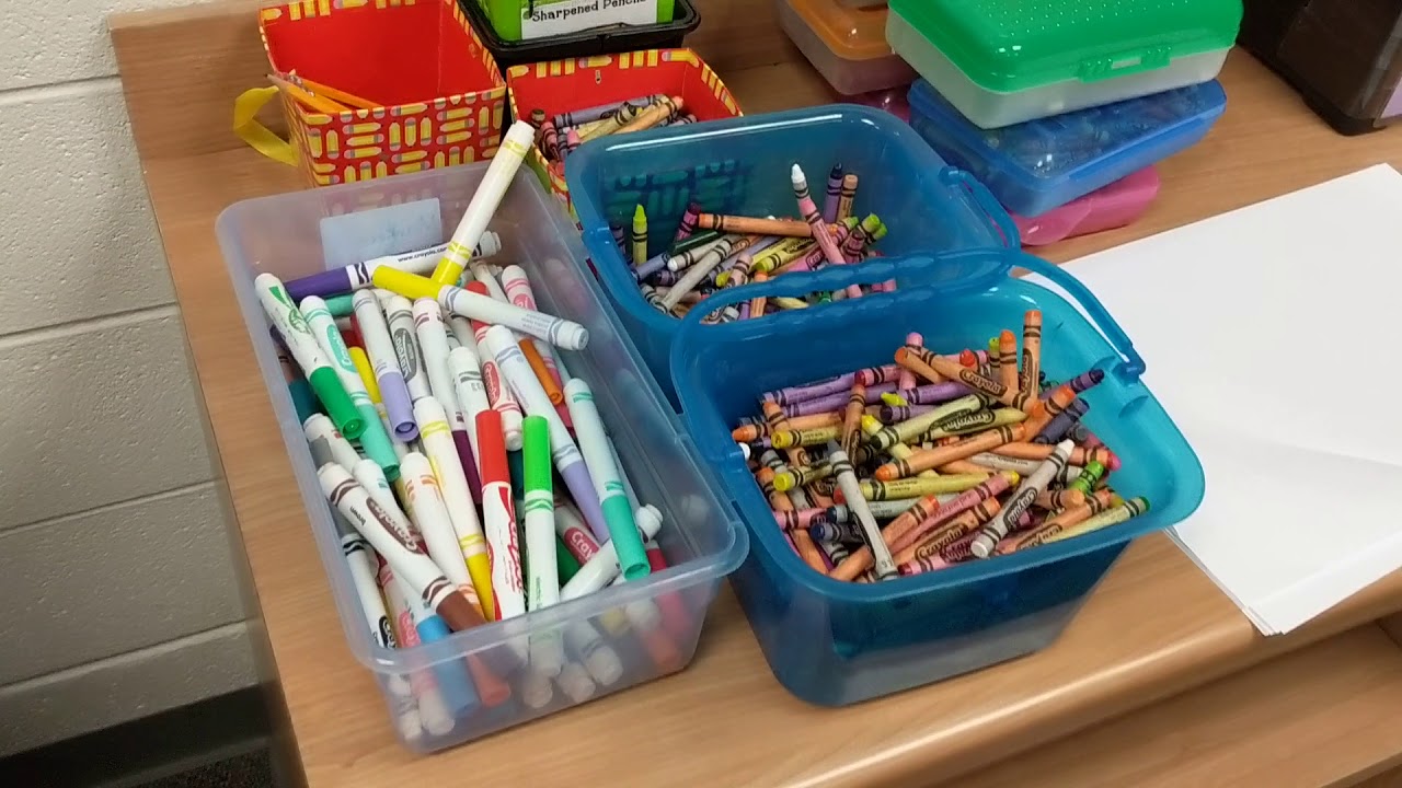 Coloring Pages-Center Instructions