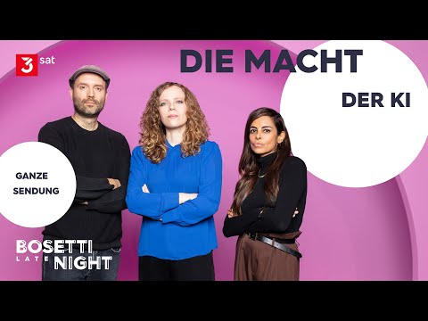 Video Thumbnail: Die Macht der KI | BOSETTI LATE NIGHT mit Collien Fernandes und Marc-Uwe Kling