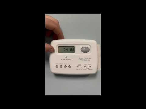 How to troubleshoot your Programmable White Rodgers Thermostat