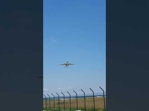 Airbus A330 SWISS Air Lines, HB-JHD, take off on runway 16 at Zurich airport ZRH.