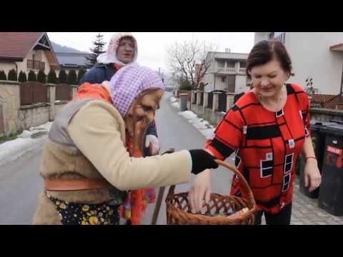 Pochod masiek cez dedinu, Kolárovice - 3.2.2018