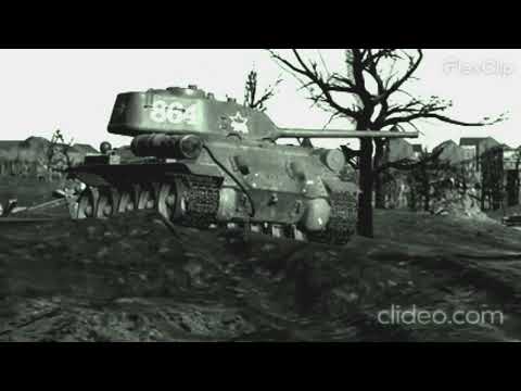 T-34-85 Destroys Panzer in Berlin (Early 1945 - Made with War Thunder)