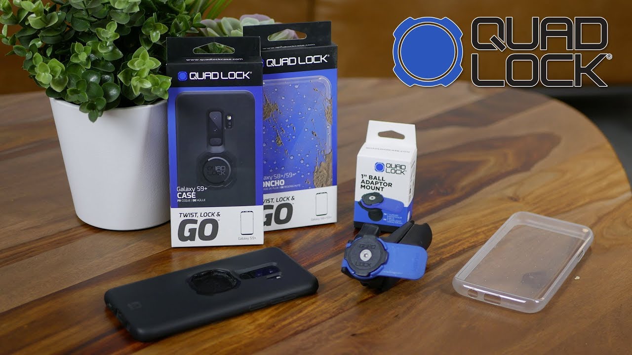 Test du support smartphone pour moto Quad Lock : le quart de tour robuste !