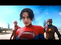 The Flash Final Battle HD Supergirl Vs Zod And Flash Vs Dark Flash Ending Scene
