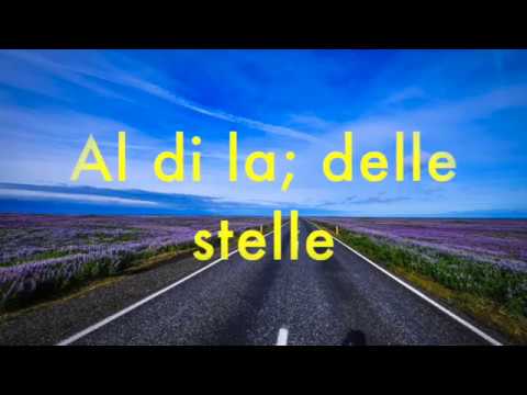AL DI LA by Emilio Pericoli (with lyrics)