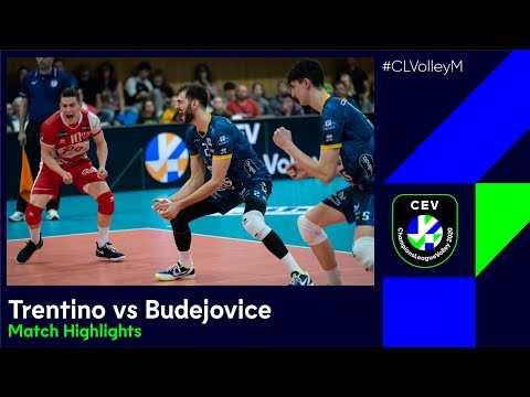 #CLVolleyM | Jihostroj CESKE BUDEJOVICE vs Itas TRENTINO - Match Highlights
