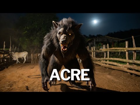 LOBISOMEM REAL FLAGRADO EM MANOEL URBANO - ACRE