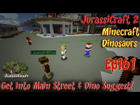 JurassiCraft 2.0 Jurassic World Ep161 Isla Nublar 2 Get into Main Street & Suggestions Please!