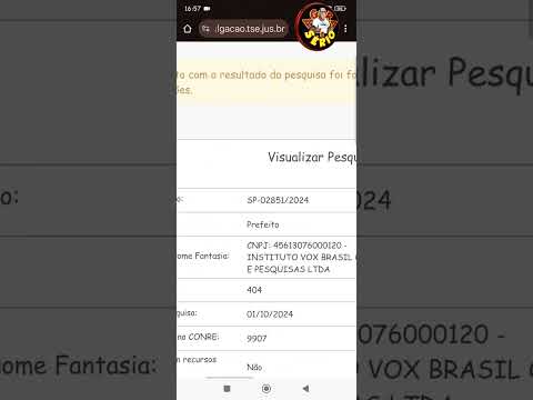 GENTE DO CÉU A FOFOQUEIRA DE JUQUITIBA QUER SABER SOBRE A PESQUISA QUASE SECRETA DE 2024.