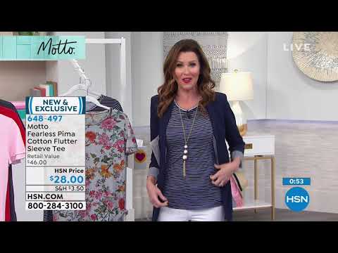 HSN | MOTTO Fashions 04.12.2019 - 06 AM