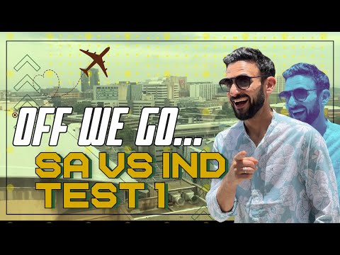Christmas on the flight to Johannesburg | SA vs IND Test 1 | Jatin Sapru | Vlog Overs