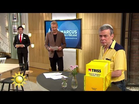 Storvinst till Lasse från Åsarna - Nyhetsmorgon (TV4)