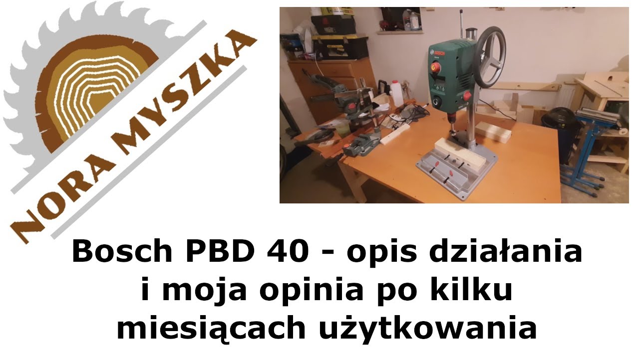 BOSCH PBD 40 - opis działania i moja opinia po kilku miesiącach użytkowania