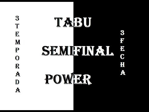 TABU VS POWER - SEMIFINAL - SANTOS KINGS - FECHA 3