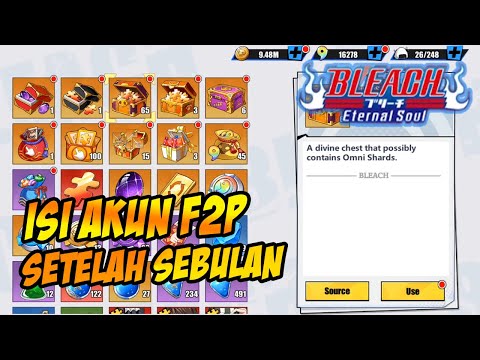 AKUN F2P SETELAH SATU BULAN APA AJA ISINYA? MARI KITA BONGKAR  - BLEACH : ETERNAL SOUL INDONESIA