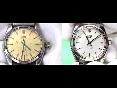 Rolex Oyster Royal Restoration (Before & After)