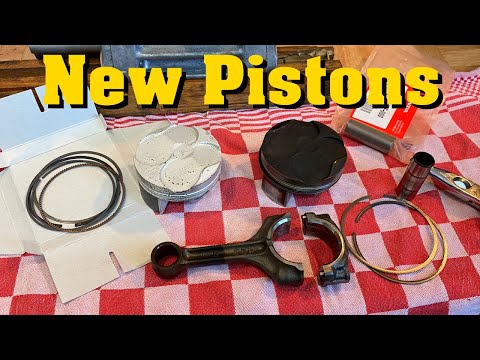 Honda CBR 600RR Preparing new Pistons | Kolben [Rebuild Part 9]