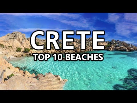 Top 10 best beaches in CRETE | GREECE 2024