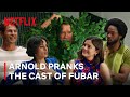 Arnold Schwarzenegger Pranks The Cast Of FUBAR Netflix