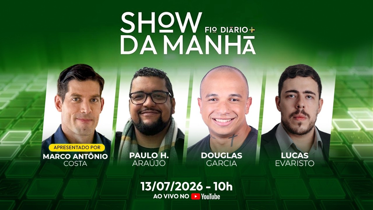 SHOW DA MANHÃ - TRETA: BOLSONARO PODE PERDER DOMICILIAR - 13/07/2026