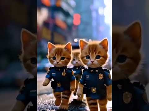 Interesting Cat biker and Police #nails