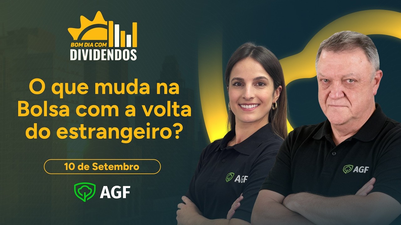 BBAS3, BBDC4, ITUB4, AXIA3 e PETR4: o que muda com a volta do estrangeiro? | Bom Dia com Dividendos