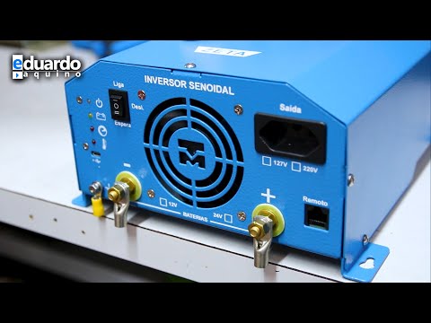 INVERSOR OffGrid Technomaster 1000VA – 800W Review Completo