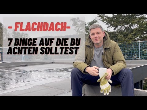 Flachdachhaus bauen? 7 Dinge auf die du achten solltest, wenn du ein Flachdach baust!