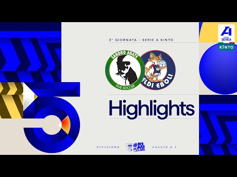 Sandro Abate-Feldi Eboli 3-4 | Goals and highlights | Matchday 3 | Serie A KINTO 2025/2026