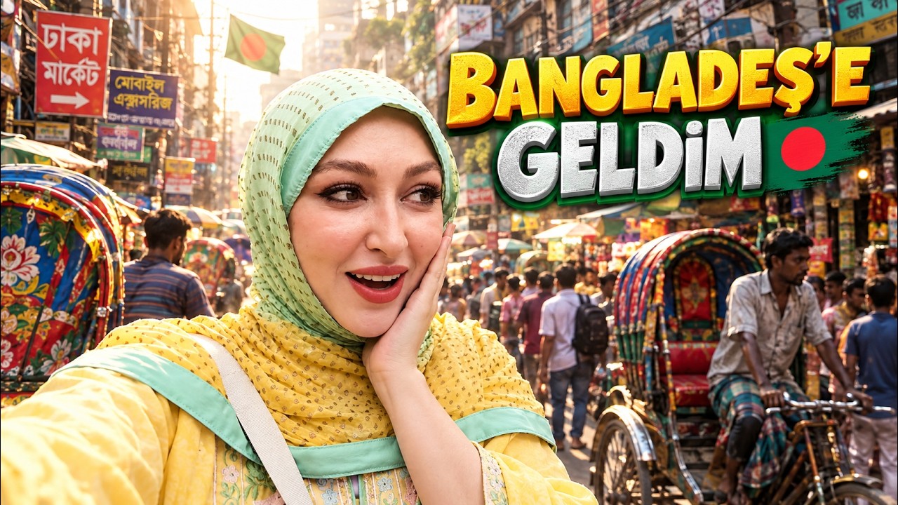 🇧🇩Bangladeş Sokaklarında Bir Gün: ilk İzlenimlerim! Kaosun İçinde Yaşam 🇧🇩