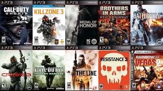 Top 12 Best WAR Games on PS3 | Best War Games for Ps3