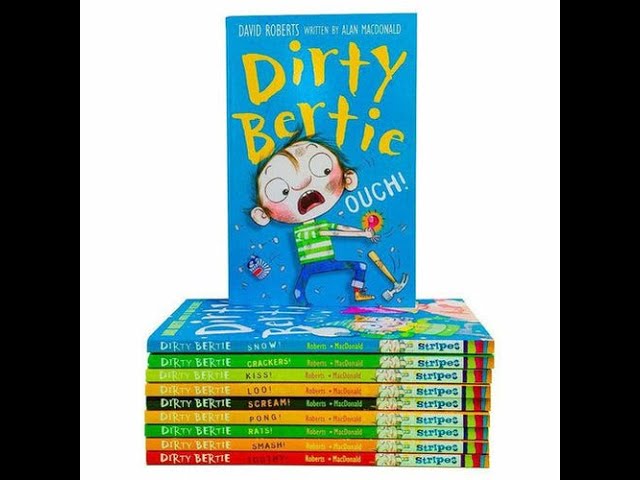 Vídeo relacionado con Dirty Bertie Serie 3 Colección David Roberts Set de 10 libros Disco, Monstruo, Fama